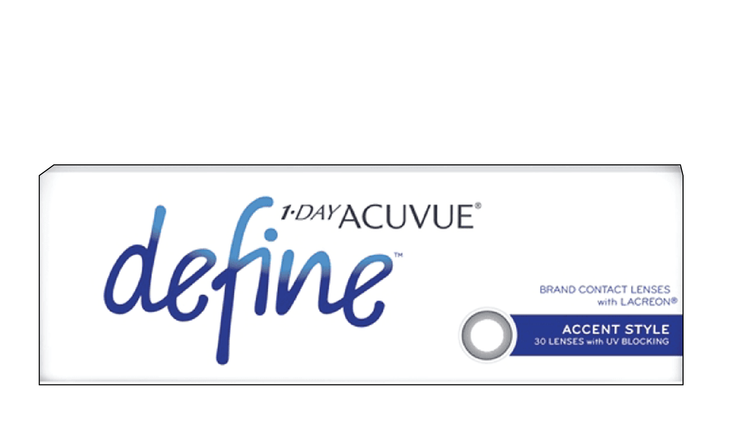 1-DAY ACUVUE® DEFINE® – ACCENT STYLE