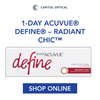 1-DAY ACUVUE® DEFINE® – RADIANT CHIC™